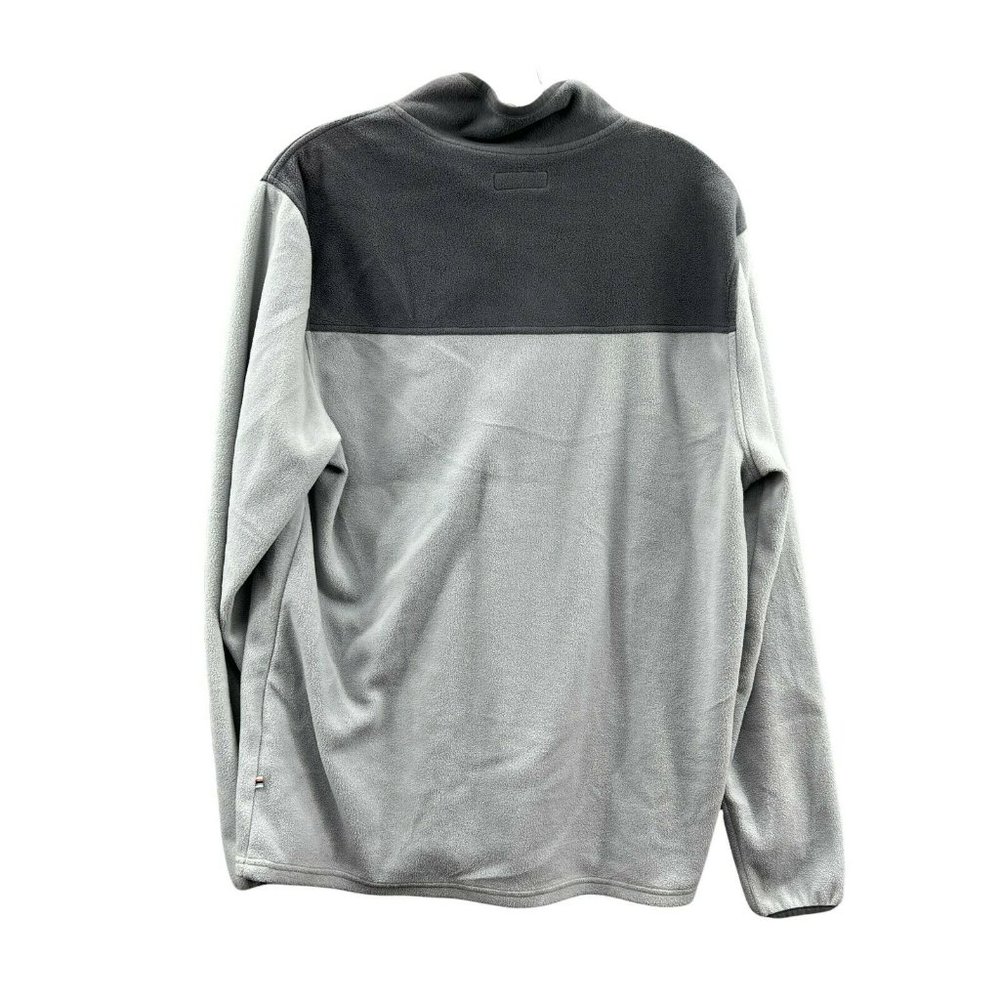 Le Tigre 1/4 Zip Pullover Fleece Men's Medium Gray Tri Flex Long Sleeve … - Picture 2 of 7